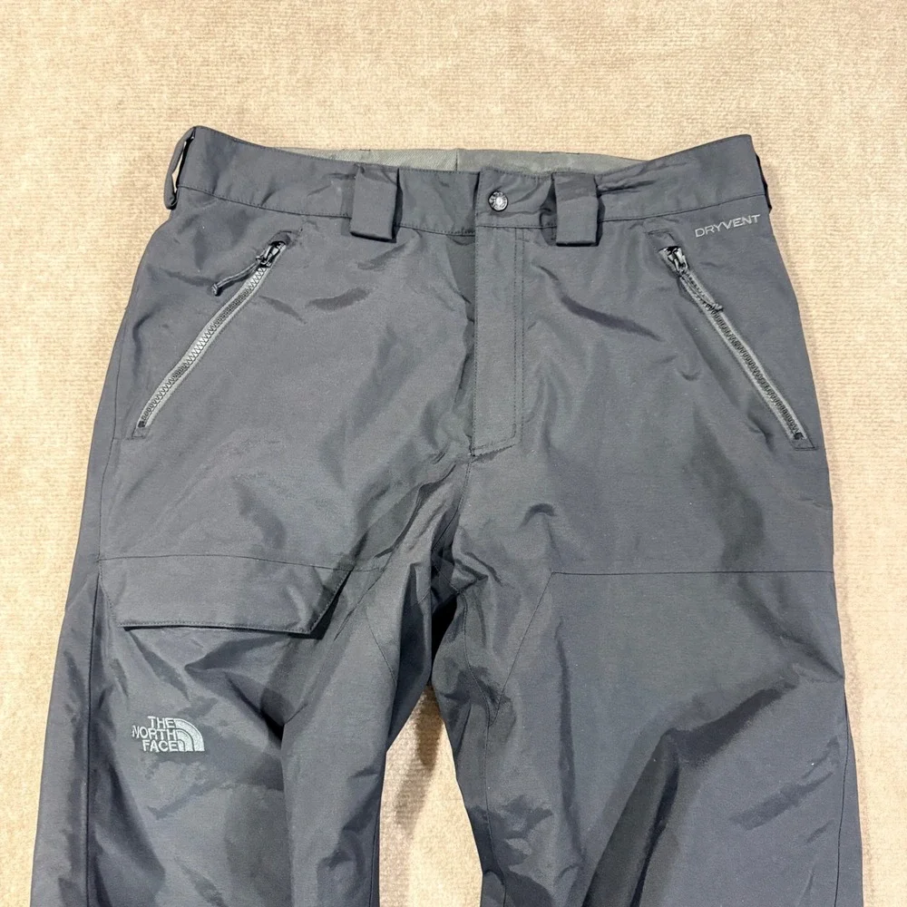 The North Face‎ DryVent Snow Pants Mens M Gray Waterproof Ski Snowboard NF0A3LVH
